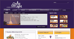 Desktop Screenshot of christourlight.net